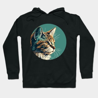 Cute Cat Face -Cat Lover Hoodie